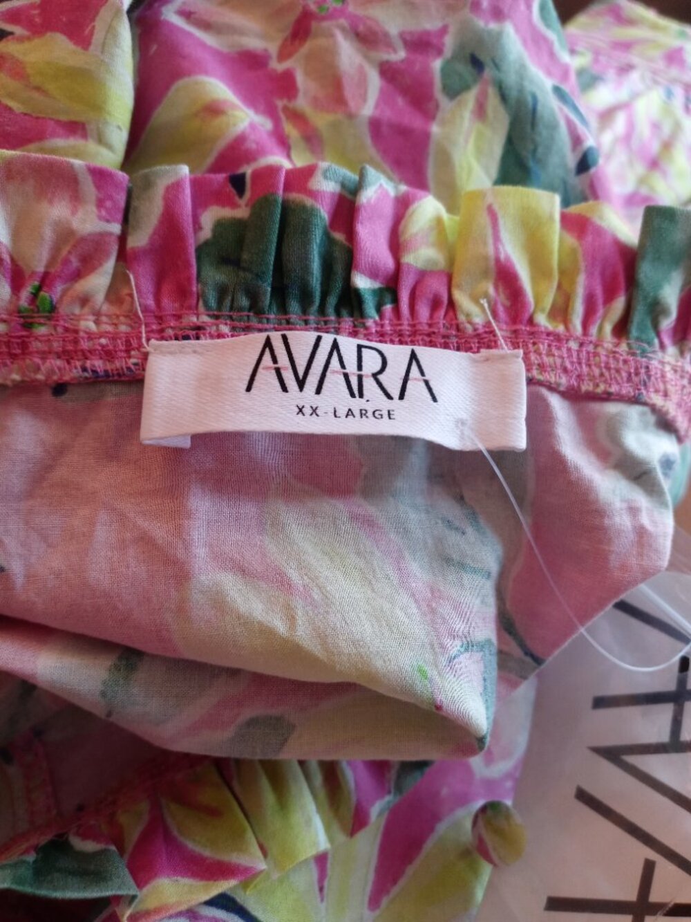 NWT AVARA fiona top button down shirt (XXL) - Picture 7 of 9
